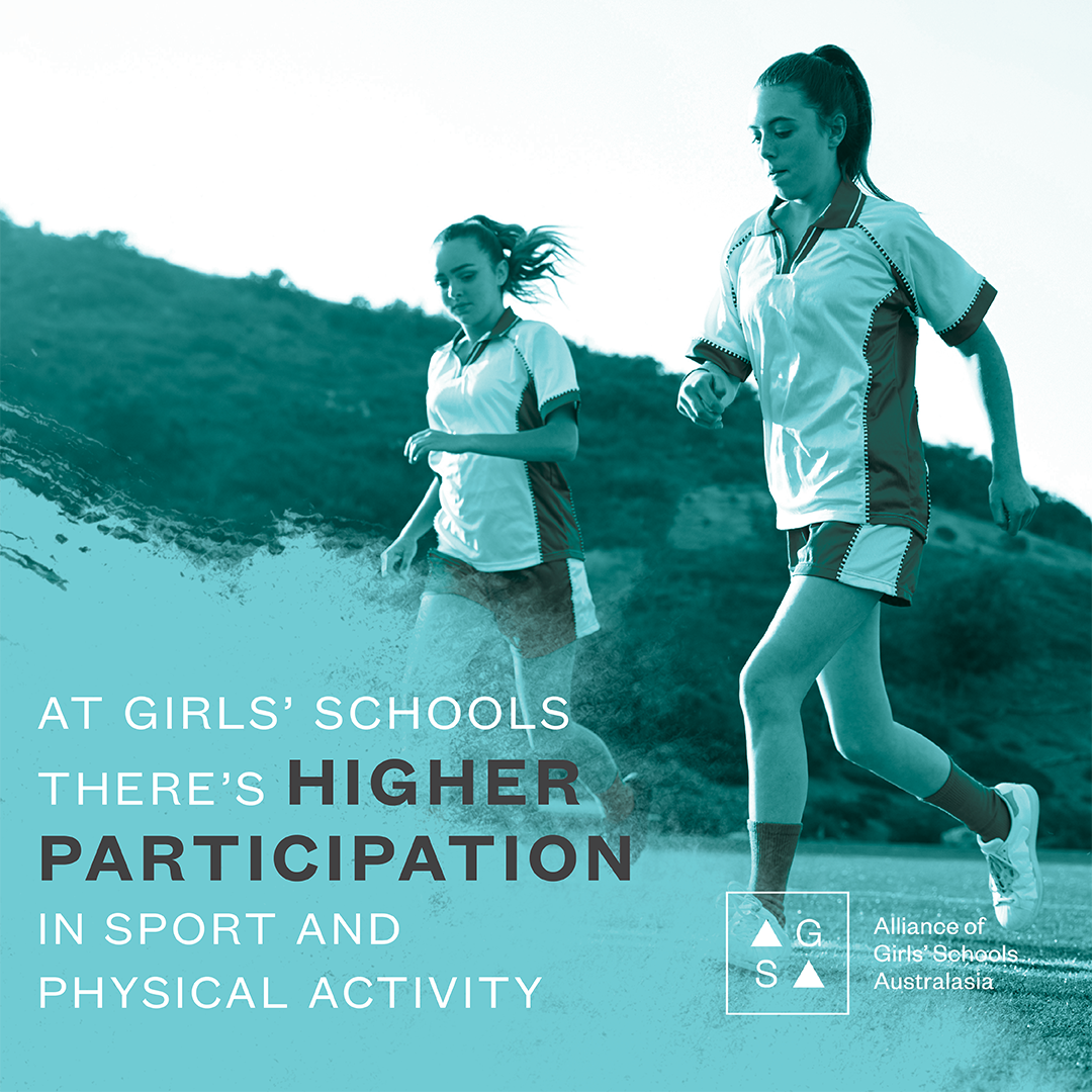 10 Facts - At girls' schools there's higher participation in sport and physical activity.png