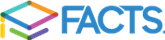 FACTS logo with layered geometric shapes forming a stack beside the word FACTS